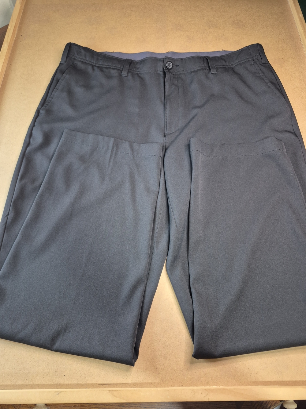 bcg Black Flat-Front Performance Pants 3493/273